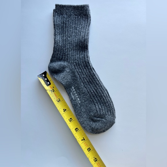 MaxMara Ribbed Women's Wool Socks - Picture 3 of 4
